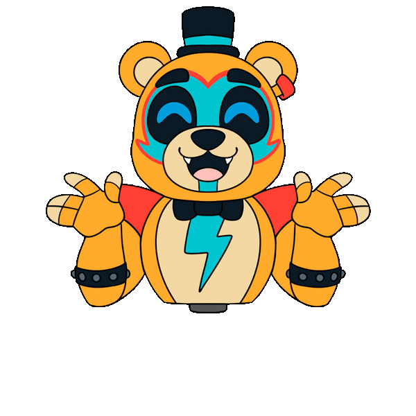 MatPat X FNAF Covered Pin
