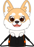 Peluche Maxine the Fluffy Corgi – 22,9 cm