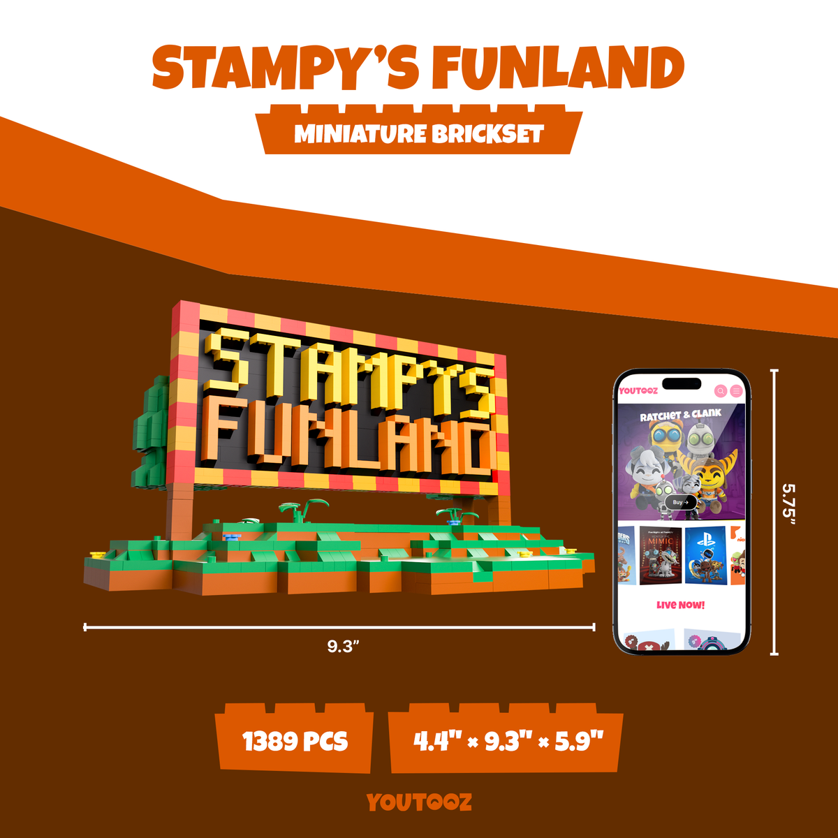 Stampy's Funland Brickset