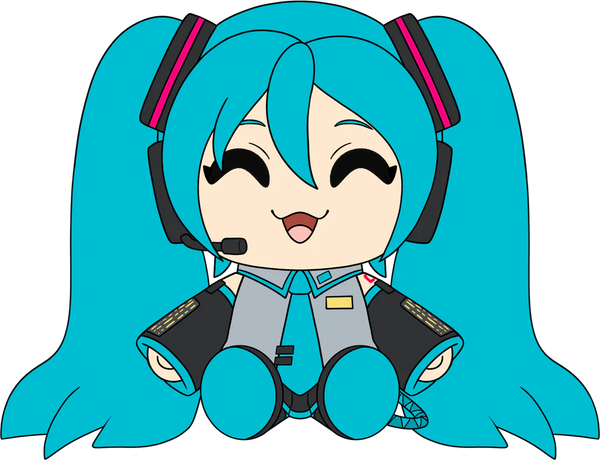 hatsune miku plush 9in youtooz