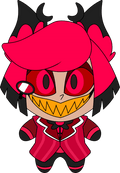Alastor Plush Keychain