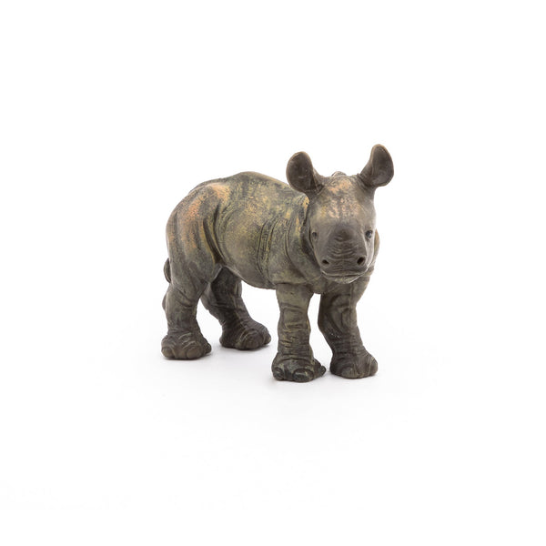 Figurine Bébé rhinocéros Papo - animal sauvage