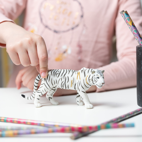 Figurine Tigre blanc Papo - animal sauvage