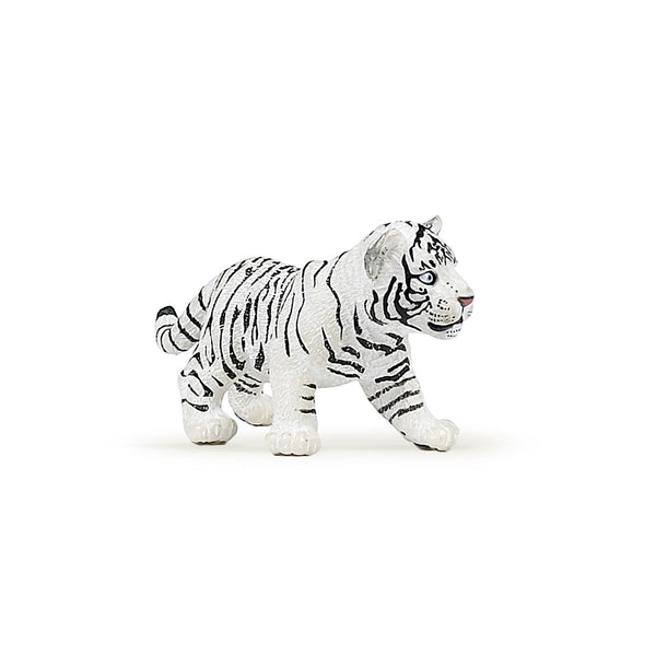 Figurine Bébé tigre blanc Papo - animal sauvage