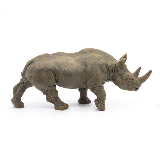 Black Rhinoceros Figurine