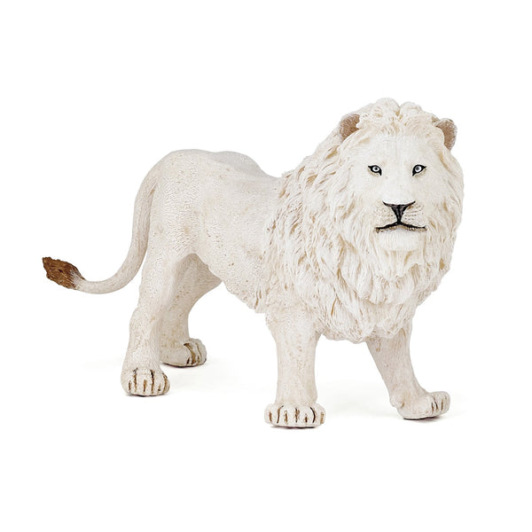 Figurine Lion blanc Papo - animal sauvage