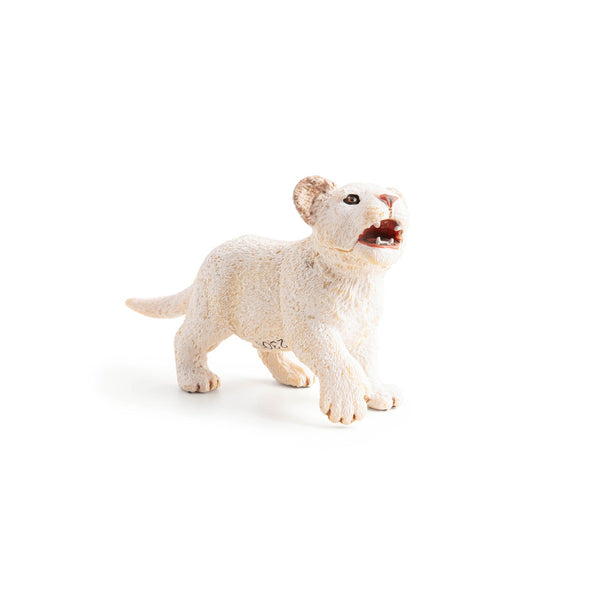 Figurine Lionceau blanc Papo - animal sauvage