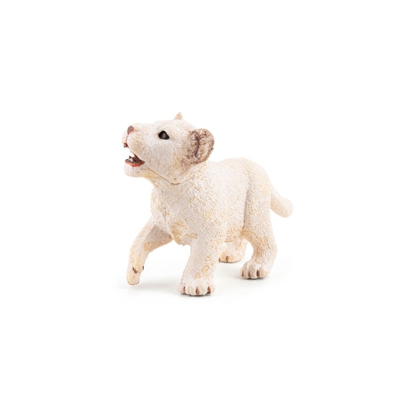 Figurine Lionceau blanc Papo - animal sauvage