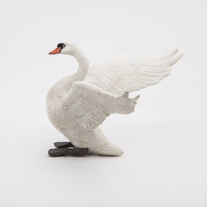 White Swan Figurine