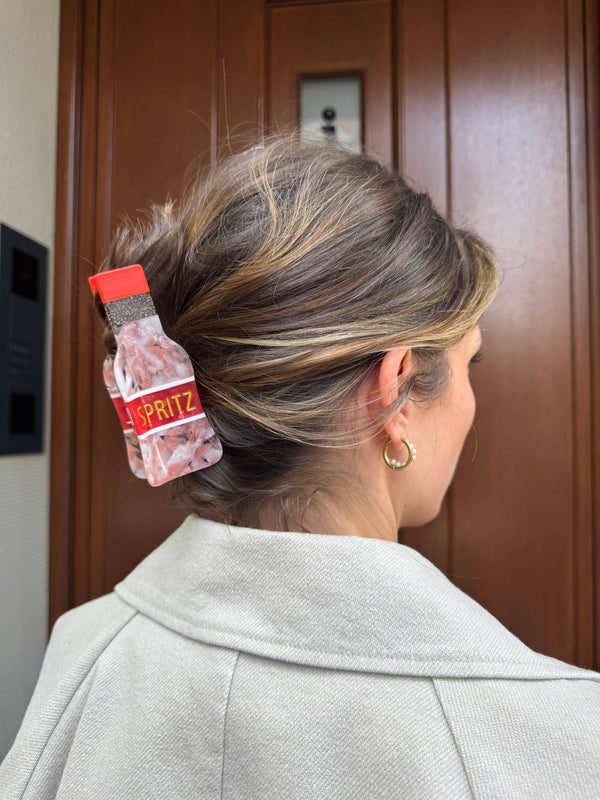 Fermaglio per capelli, flacone spray
