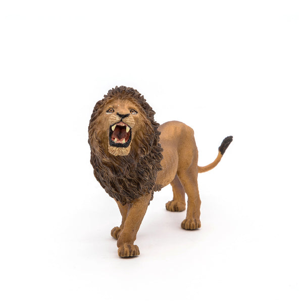 Figurine Lion rugissant Papo - animal sauvage