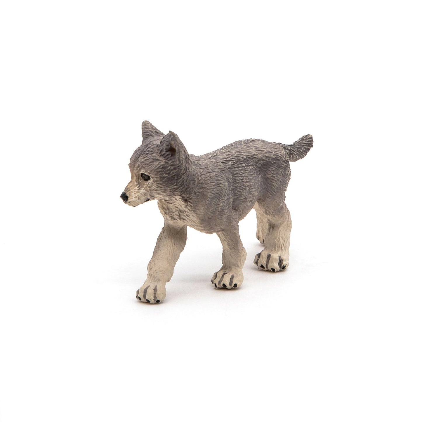 Gray Wolf Cub Figurine