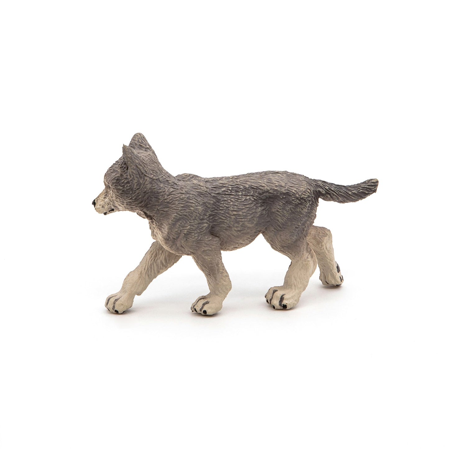 Gray Wolf Cub Figurine