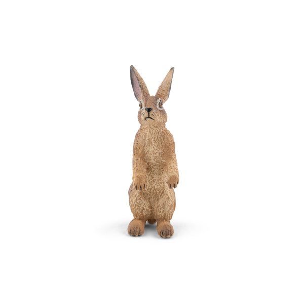Figurine Lièvre debout Papo - animal sauvage