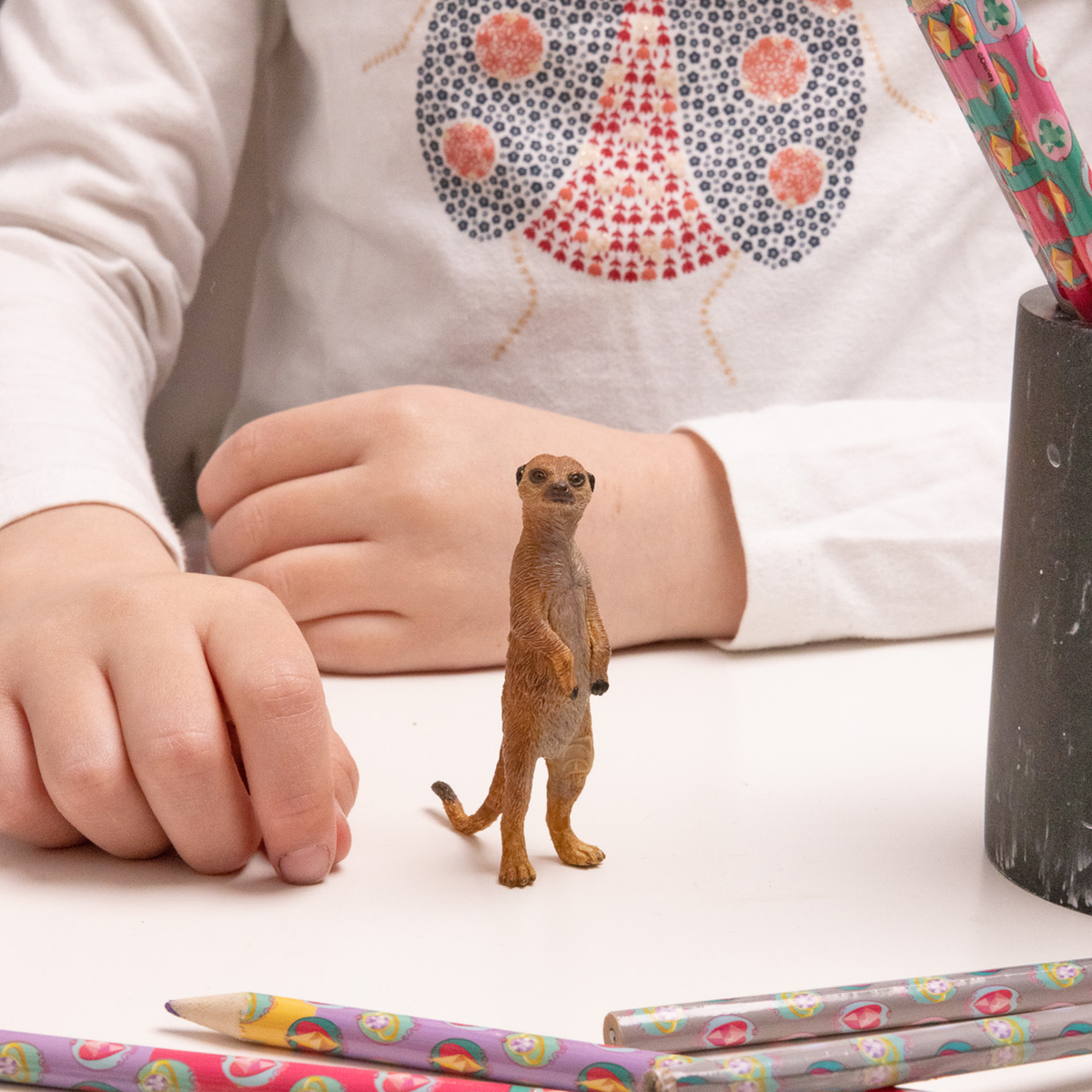 Standing Meerkat Figurine