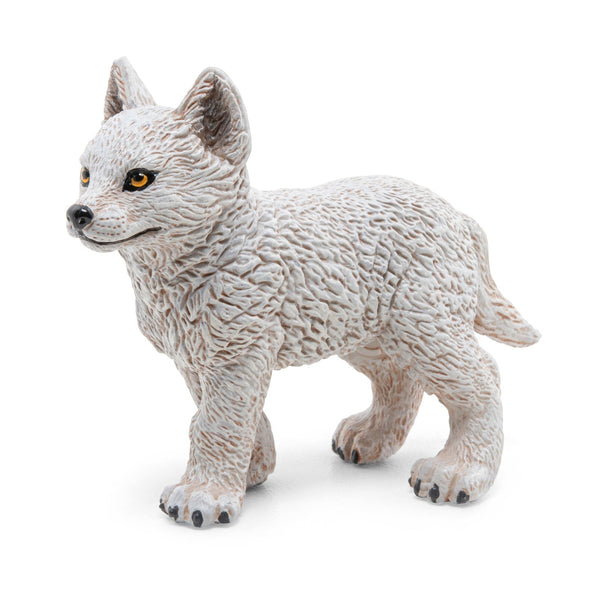 Figurine Jeune loup polaire Papo - animal sauvage