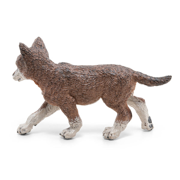 Figurine Louveteau Papo - animal sauvage
