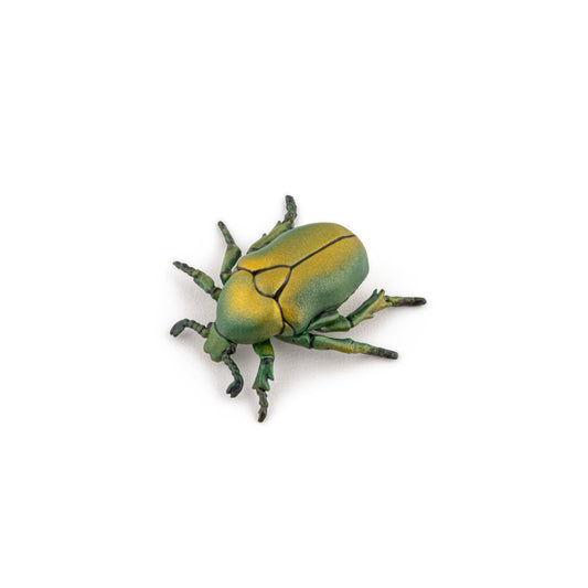 Golden Stag Beetle Figurine