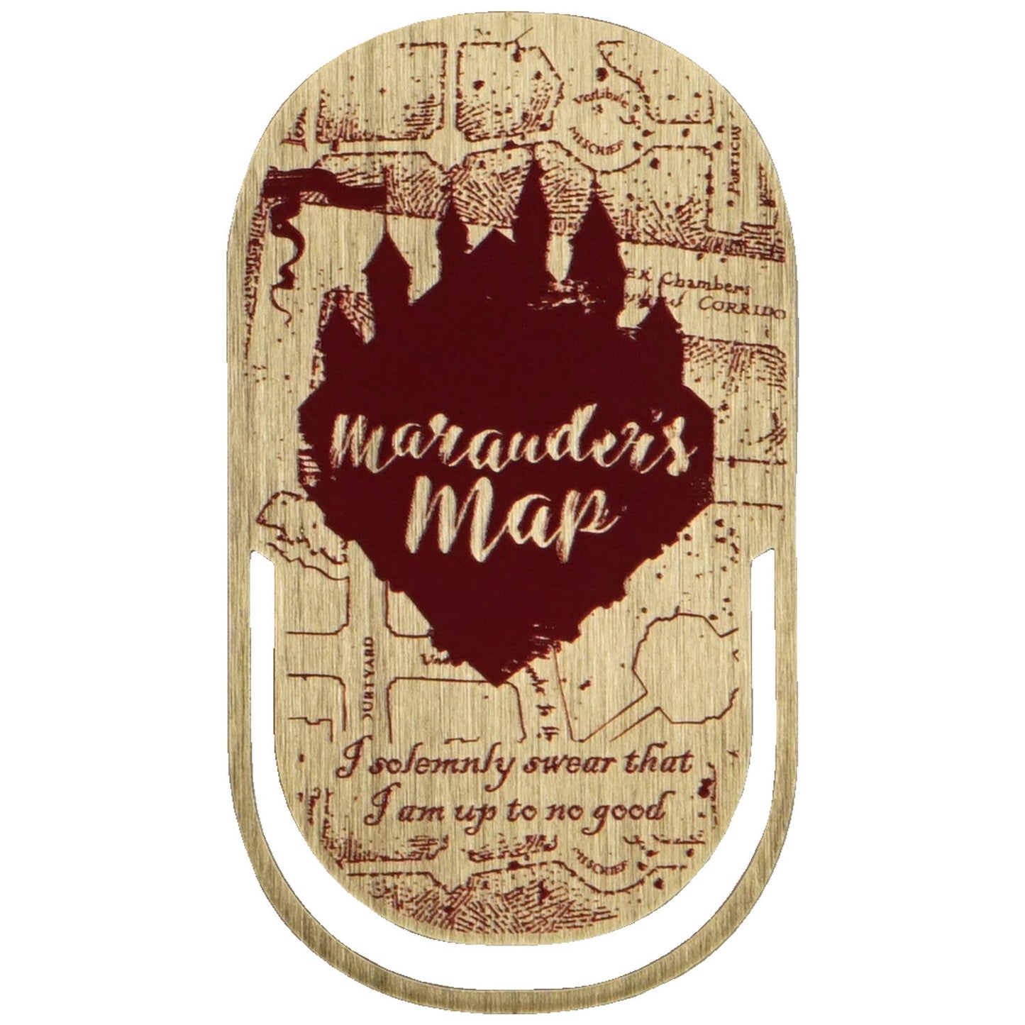Metal bookmark - Harry Potter (Marauder's Map)