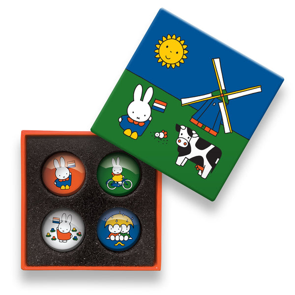 Miffy Rabbit Glass Magnets