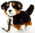 Peluche Bouvier Bernois Debout avec Laisse Uni Toys – 27 cm