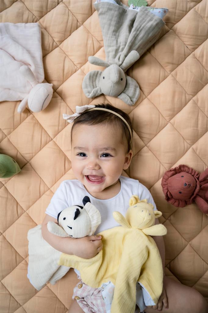 Elephant Comforter with Teething Support