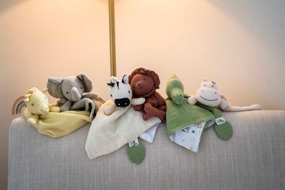 Elephant Comforter with Teething Support