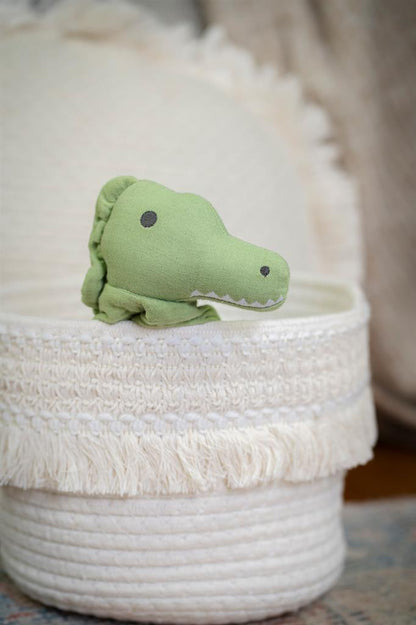 Crocodile Comforter with Teething Support