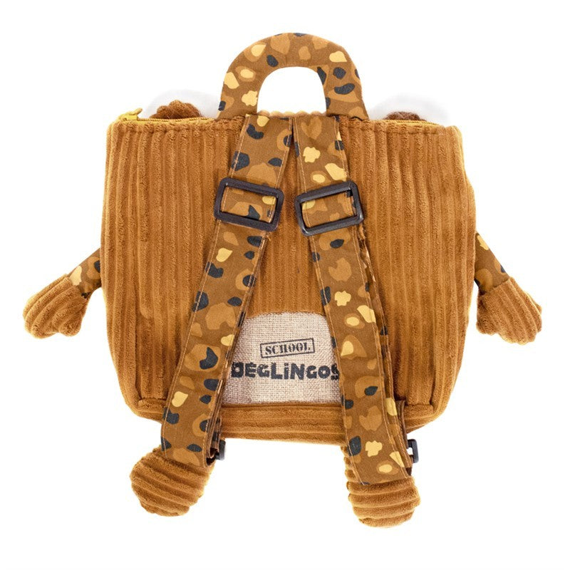 Sac à dos velours côtelé Spéculos le tigre – vue 3