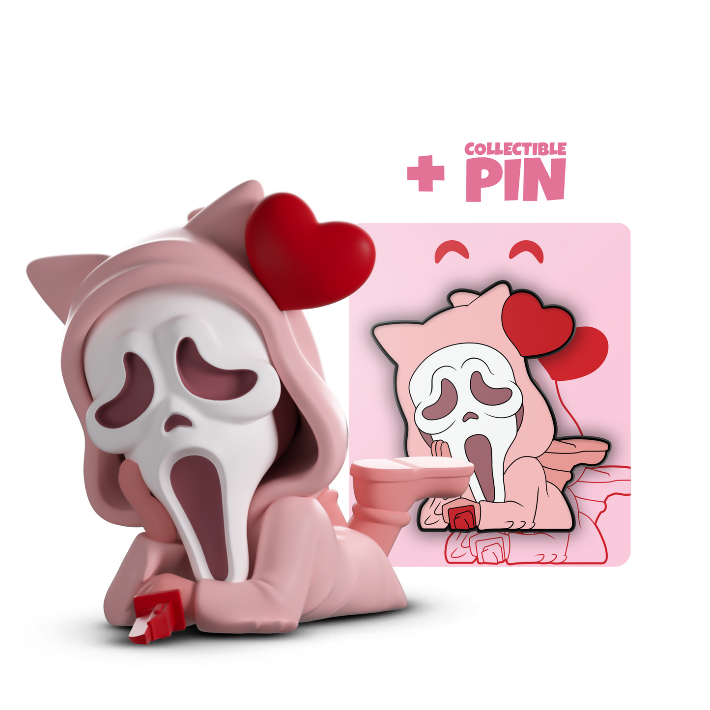 Valentine's Ghost Face
