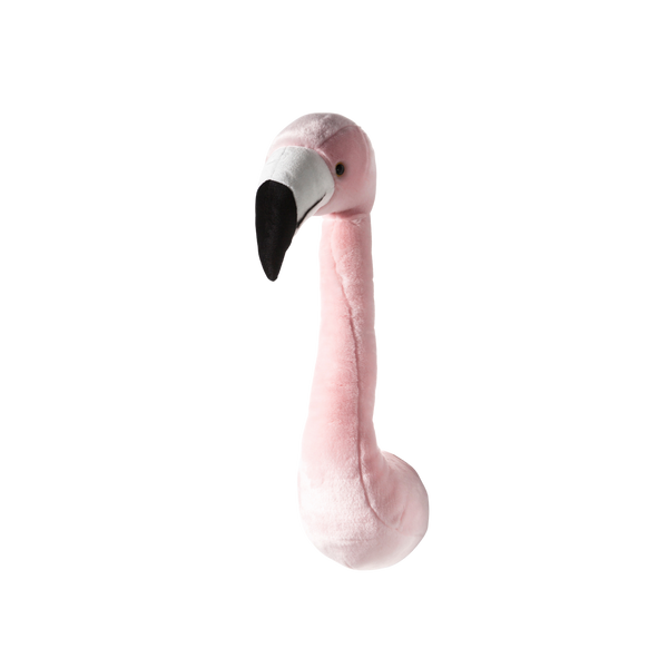 Décoration Murale Peluche Sophia le Flamant Rose - Wild & Soft