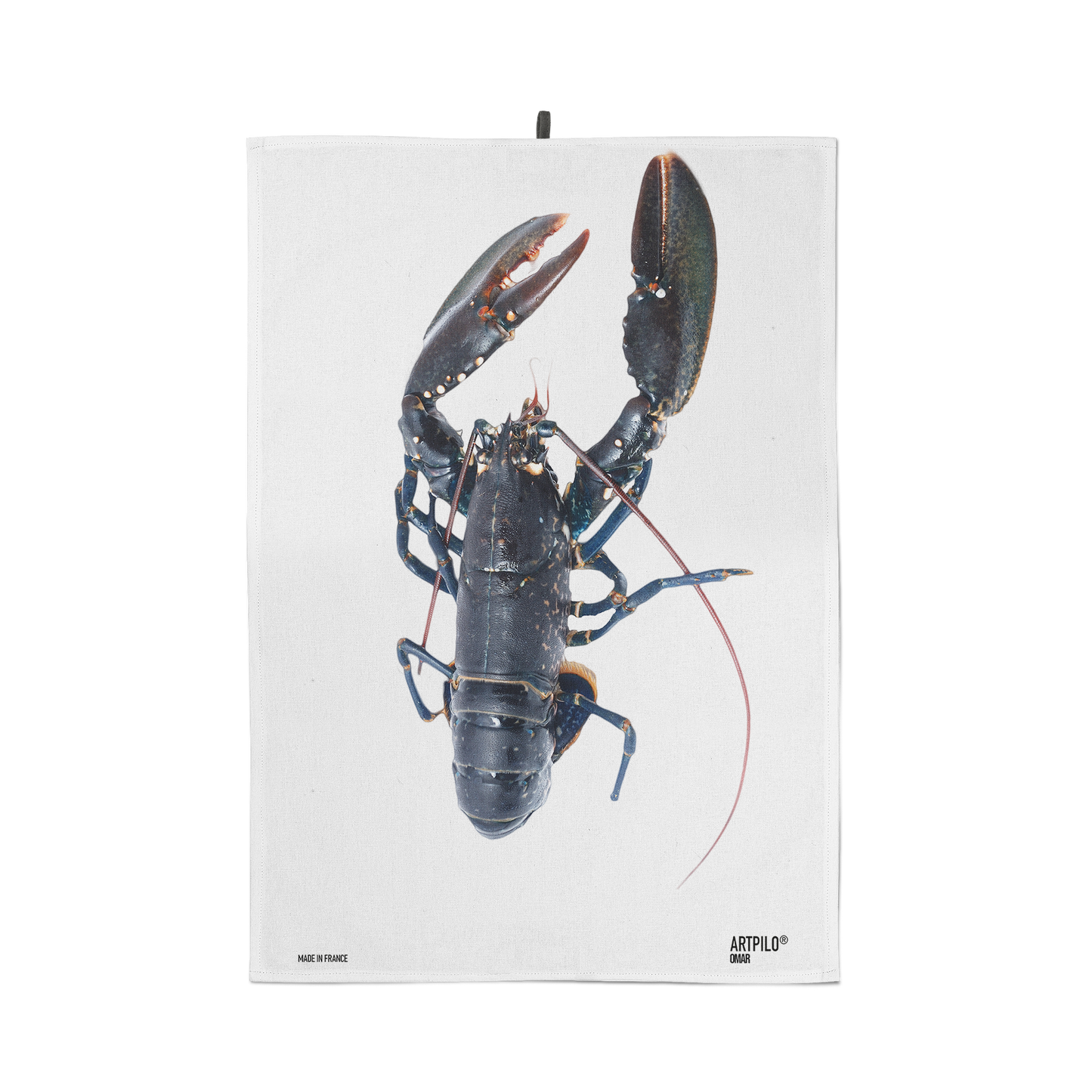 Omar the Blue Lobster Dishcloth