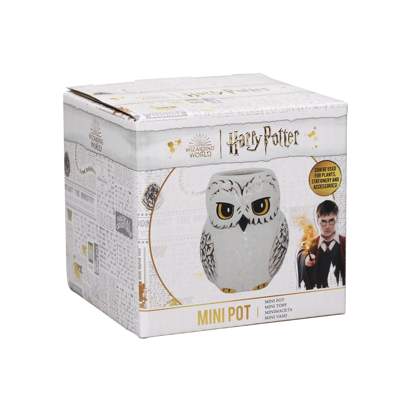 Small pot-shaped box - Harry Potter (Hedwig)