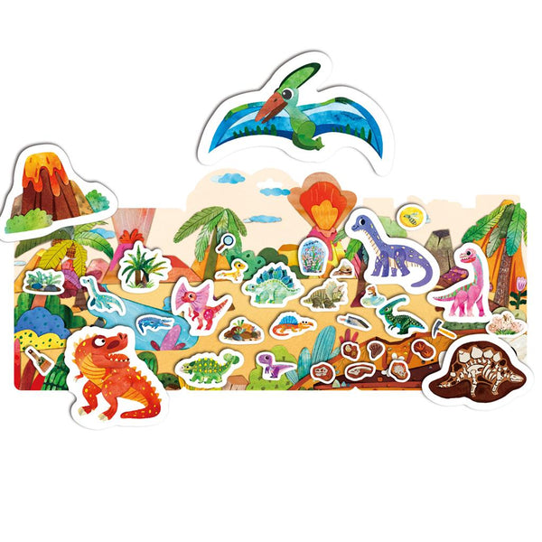 Jelly Stickers - Dinosaur Land