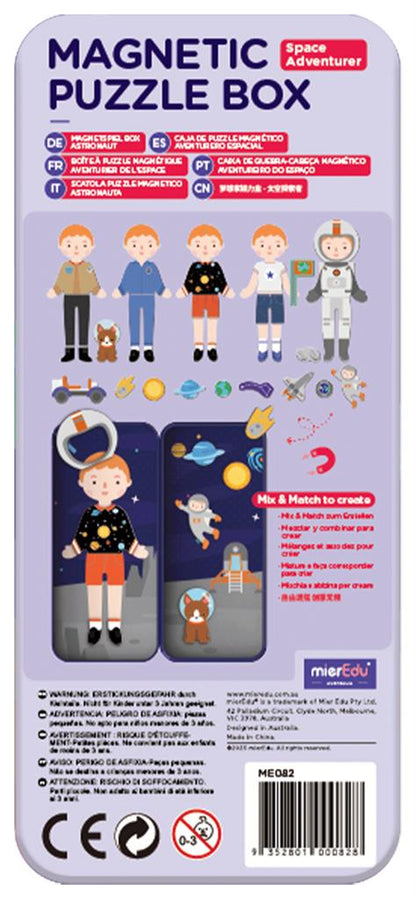 Magnetic Puzzle Box - Space Adventures