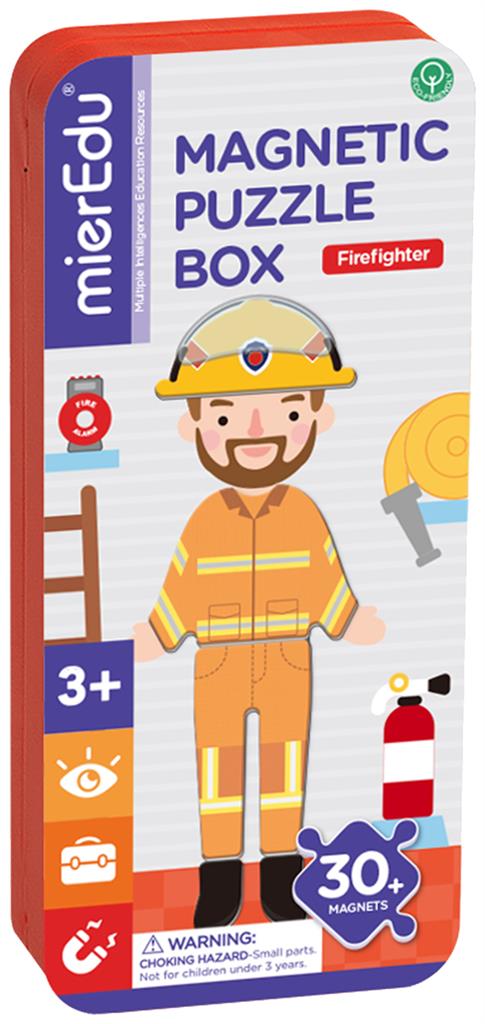 Magnetic Puzzle Box - Firefighter