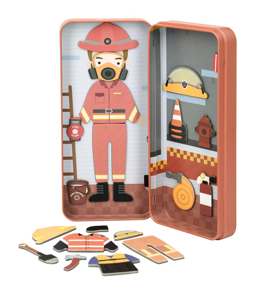Magnetic Puzzle Box - Firefighter