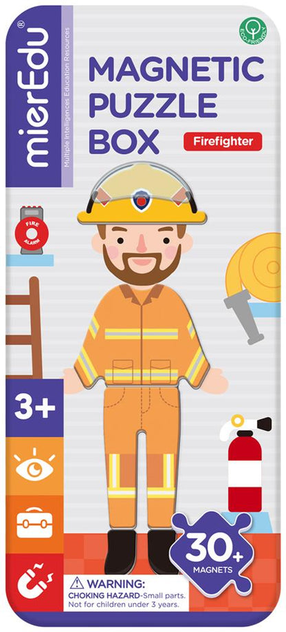 Magnetic Puzzle Box - Firefighter