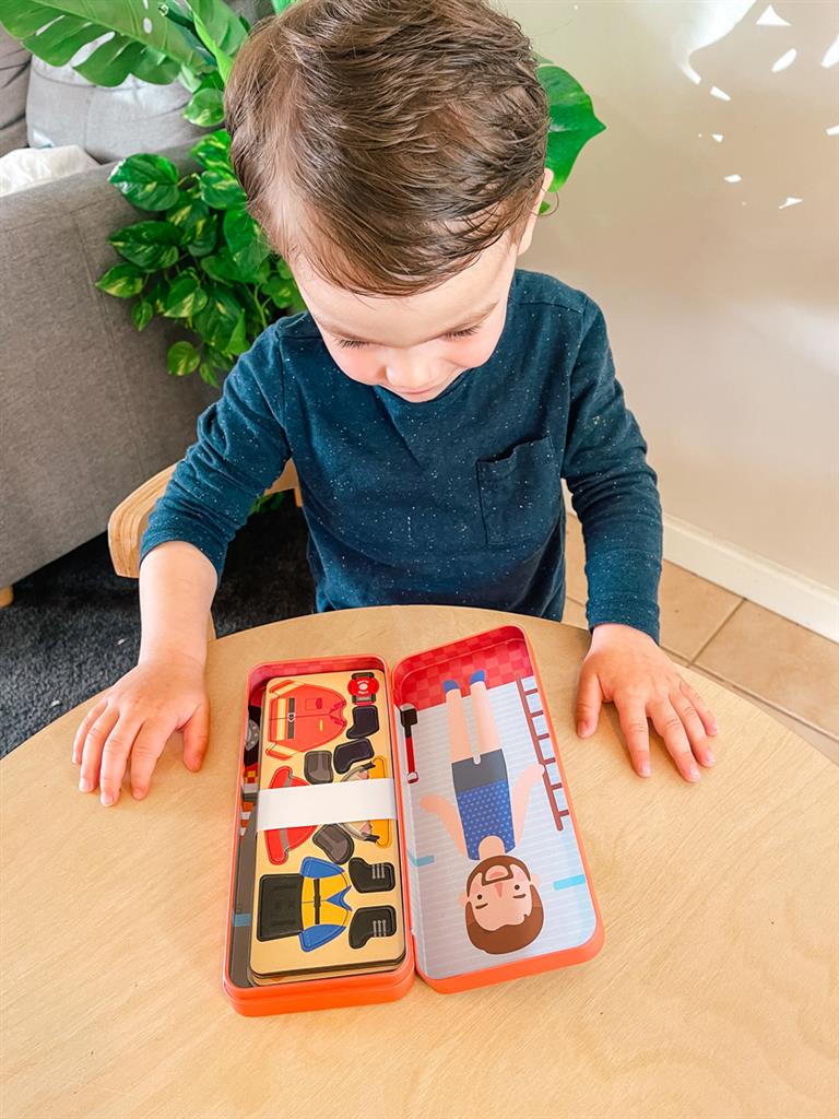 Magnetic Puzzle Box - Firefighter