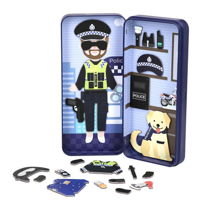Magnetic Puzzle Box - Police Officer