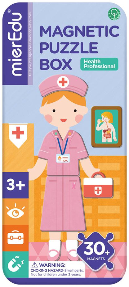 Boîte De Puzzle Magnétique - Médecin