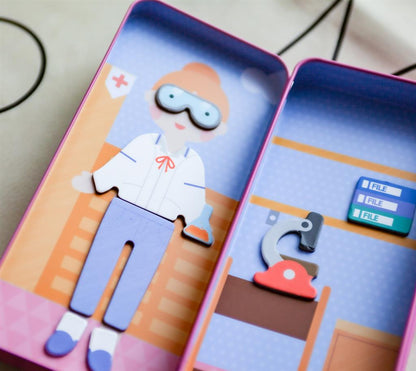 Boîte De Puzzle Magnétique - Médecin