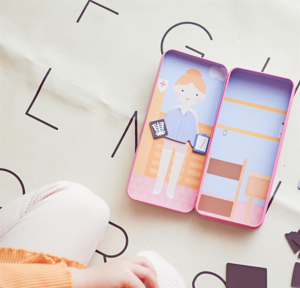 Boîte De Puzzle Magnétique - Médecin