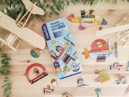 Boîte De Puzzle Magnétique - Avions