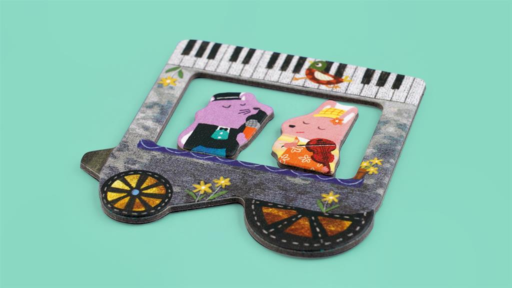 Magnetic Puzzle Box - Vehicles