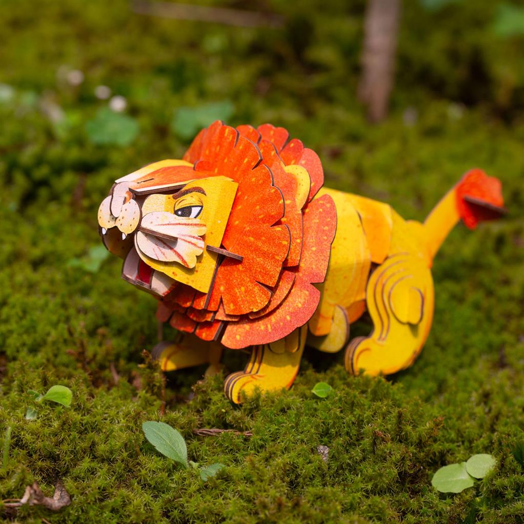 Puzzle di costruzione 3D - Leone