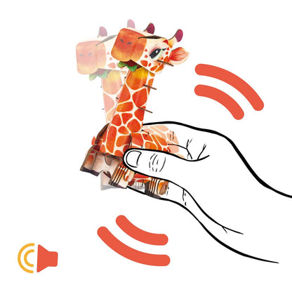 3D Puzzle Construction - Giraffe