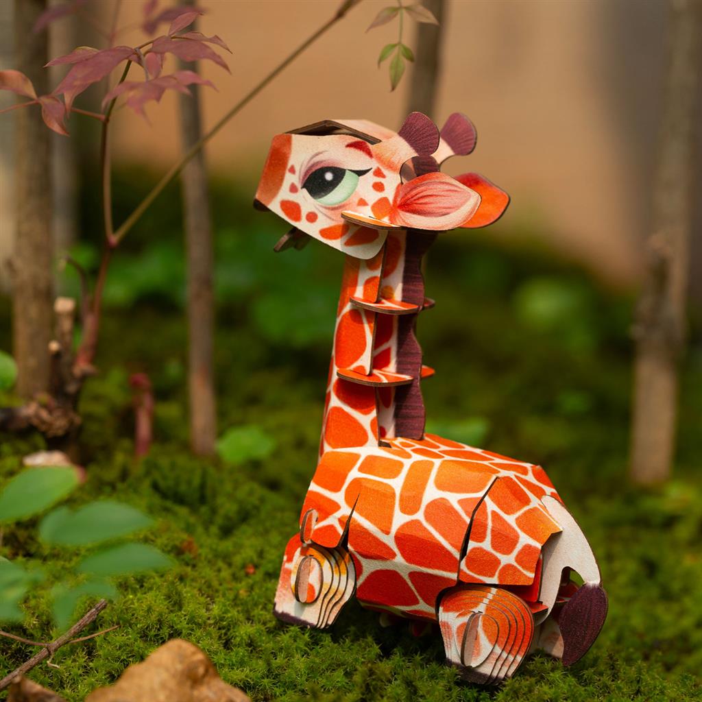 Costruzione di puzzle 3D - Giraffa