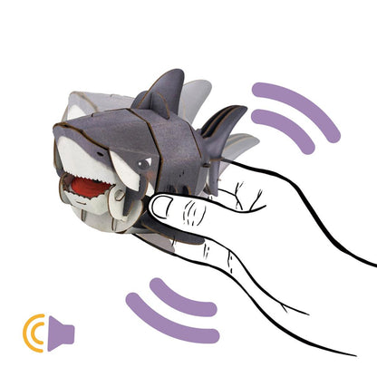 3D Construction Puzzle - Shark
