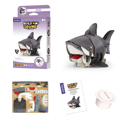3D Construction Puzzle - Shark